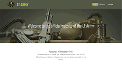 Desktop Screenshot of ltarmy.com